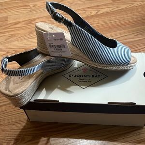 Wedges st. John’s bay shoes
